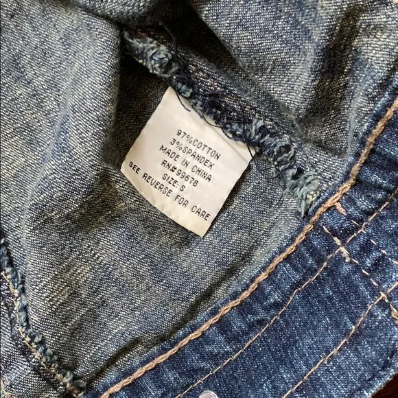 Hydraulics Cropped Denim Jacket - Picture 5 of 9